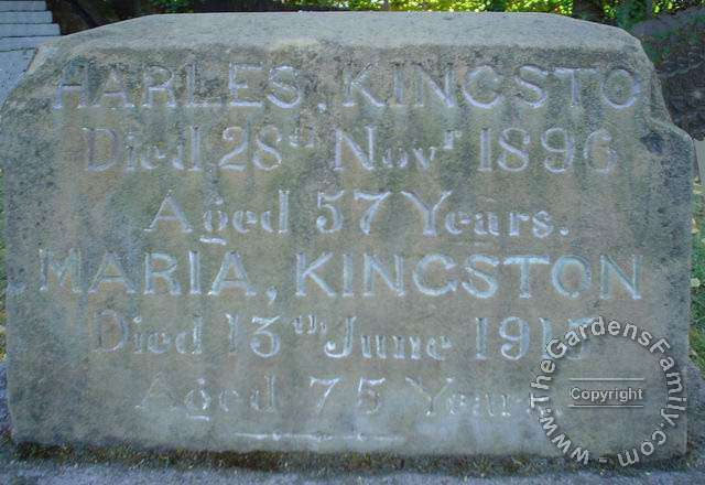 KINGSTON, Charles